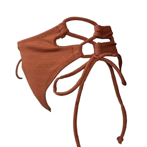 Sunny Co. Cheeky Thong Bikini Bottom - New Without Tags - Size Medium - Picture 4 of 11